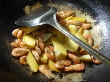 Make White shrimp step 12