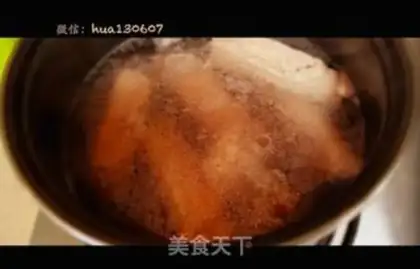 Make Tonic corn soup with calcium ribs step 0