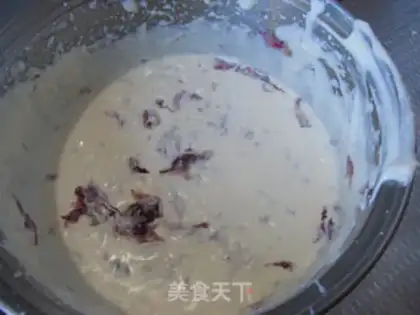 Make Rose ice cream step 11