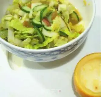 Make Orange shrimp salad step 3