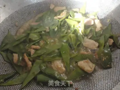 Make Pork ears, bean horns step 9