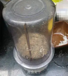 Make Peanut sesame rolls step 1