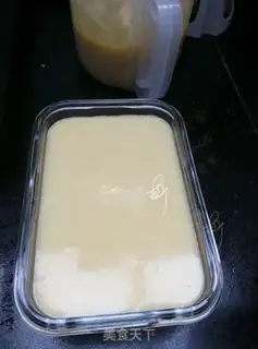 Make Little green bean cake step 5