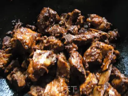 Make Garlic burn ribs step 4