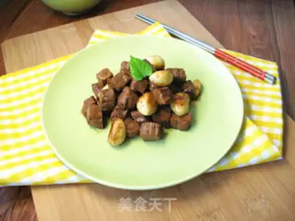 Make Black pepper garlic steak step 14