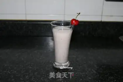 Make Cherry shakes step 3