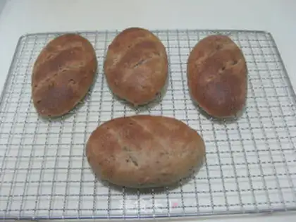 Make walnut coconut bread step 12