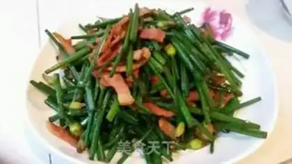 Make Bacon fried moss step 4
