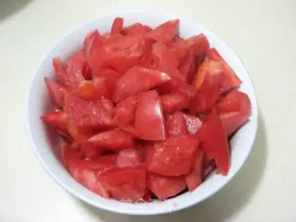 Make Tomato eggs step 7