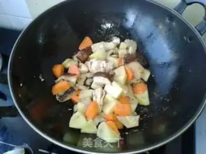 Make Curry chicken step 4