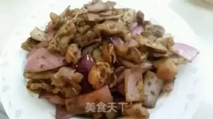 Make The onions are burning chicken step 6