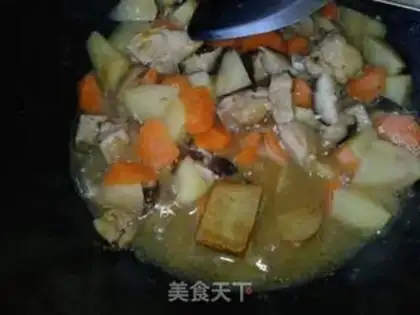 Make Curry chicken step 5