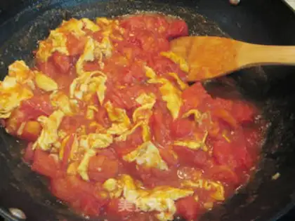 Make Tomato eggs step 12