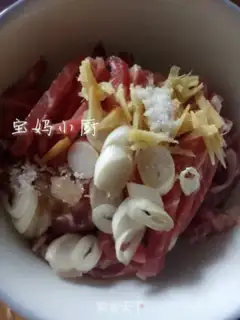 Make Garlic fried meat step 3