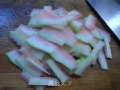 Make Watermelon pickles step 4