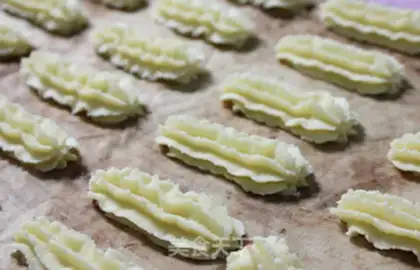 Make Butter cookies step 5