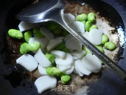 Make Snow pickles and beans step 2