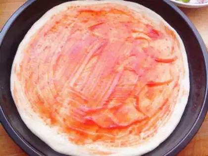 Make Delicious Mexican pizza step 7
