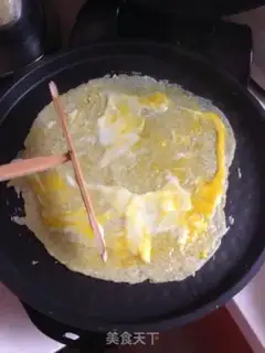 Make Green bean pancakes step 5