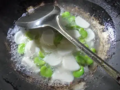 Make Snow pickles and beans step 4
