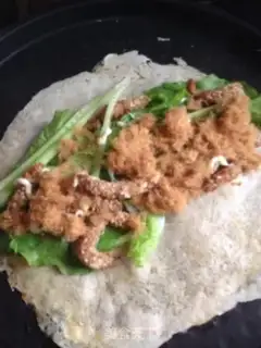 Make Green bean pancakes step 7