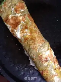 Make Green bean pancakes step 8