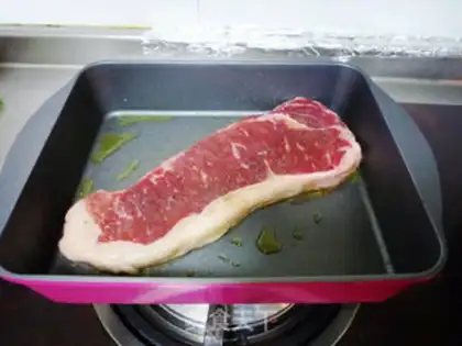 Make Garlic roast steak step 6