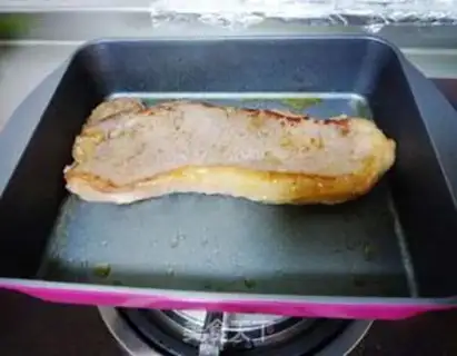 Make Garlic roast steak step 7
