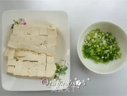 Make Tofu onions step 1