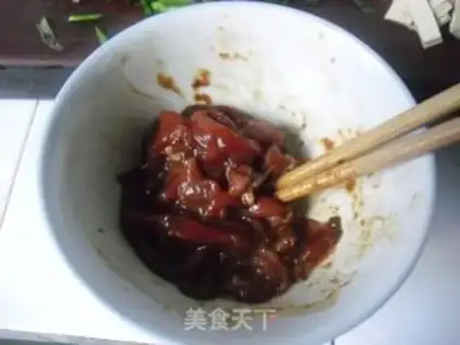 Make A thousand pieces of fried meat step 2