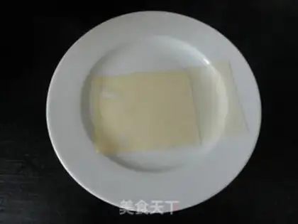 Make Mango pudding step 1