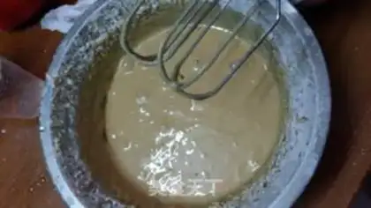 Make Red-sugar hairloaf step 7