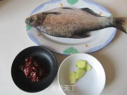 Make Bean petals burn the fish step 0