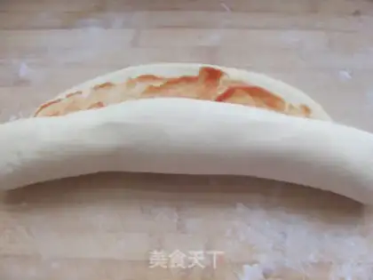 Make Tomato coconut rolls step 7
