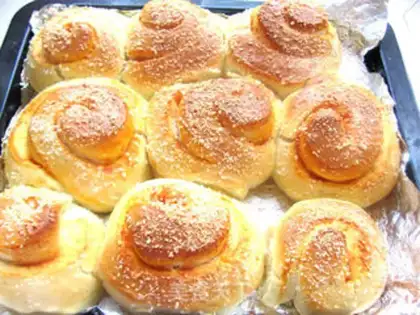 Make Tomato coconut rolls step 13