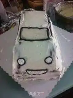 Make Car cake step 14