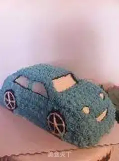 Make Car cake step 17