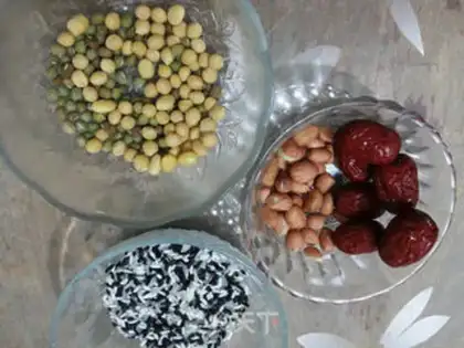 Make Five grains of rice step 0