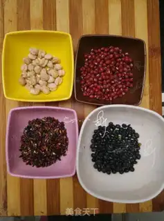 Make Red bean rice step 0