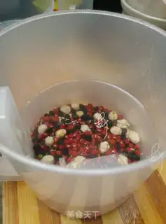 Make Red bean rice step 1