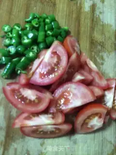 Make The pepper tomato and the emptiness step 2