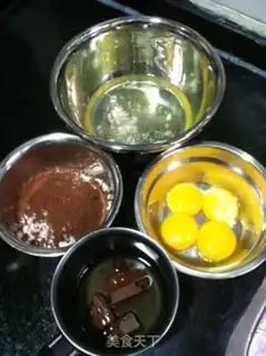 Make Chocolate omelet step 0