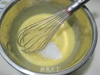Make Coconut chime cake step 6