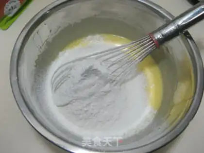 Make Coconut chime cake step 7