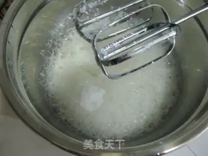 Make Coconut chime cake step 9