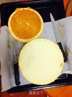 Make The durian mango cake step 0