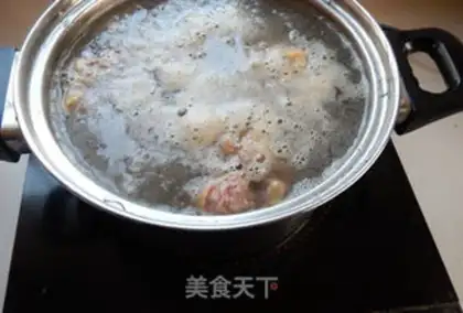 Make Weedy pigeon soup step 2