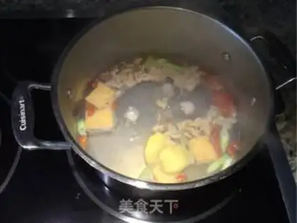 Make Bean tofu soup step 0