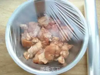 Make Black pepper chicken hammer step 4