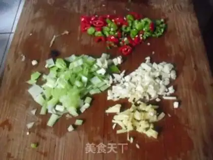 Make Spam and eggplant step 2